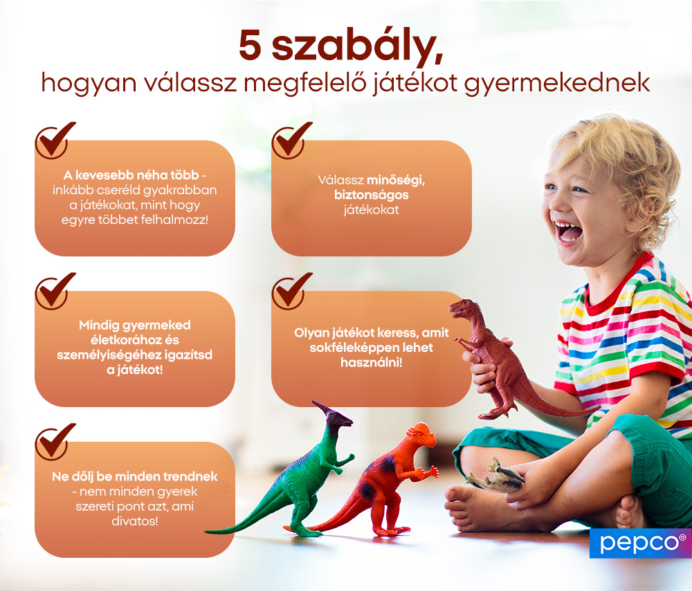 5 szabály, hogyan válassz megfelelő játékot gyermekednek