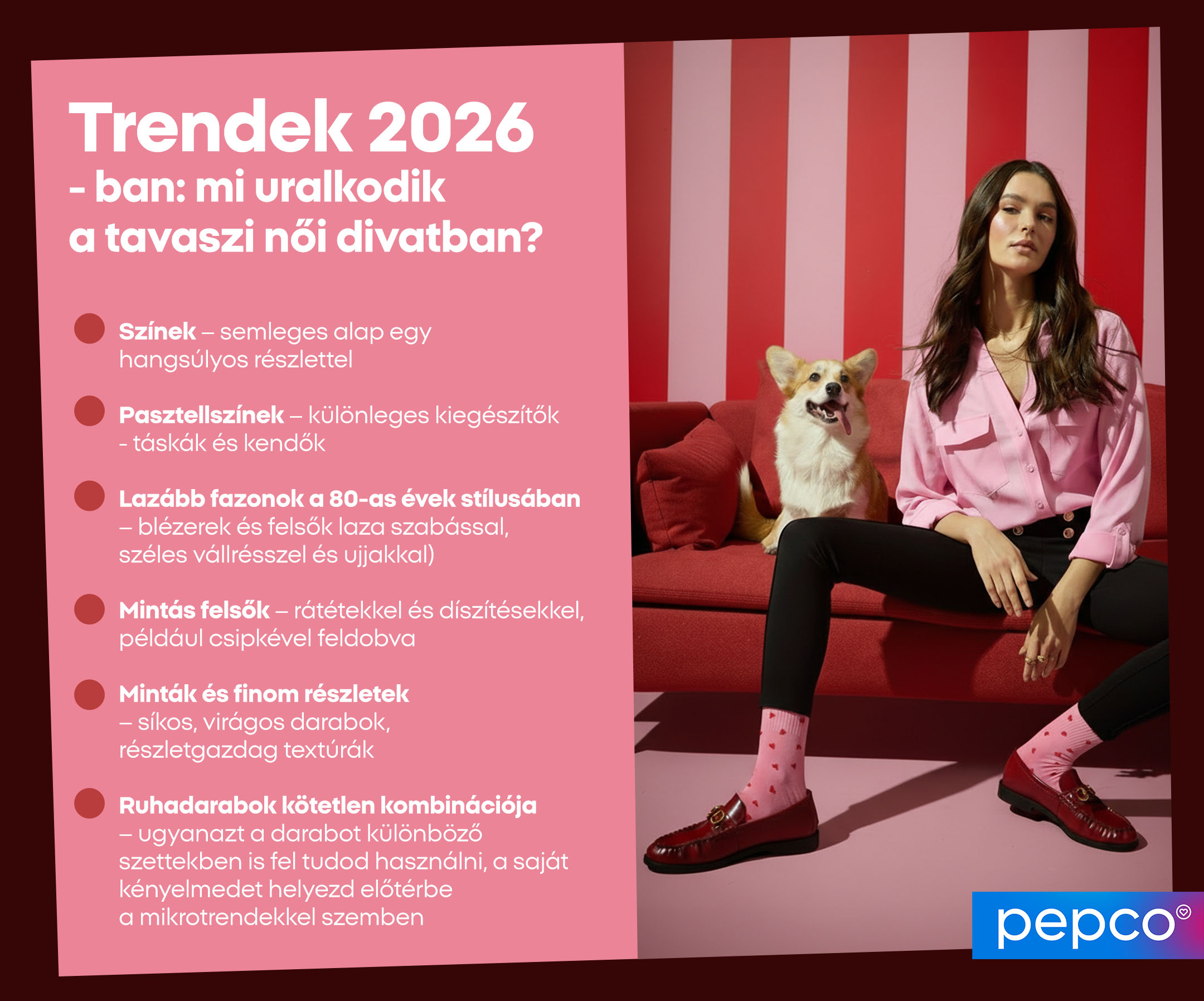 Trendek 2026-ban: mi uralkodik a tavaszi női divatban?